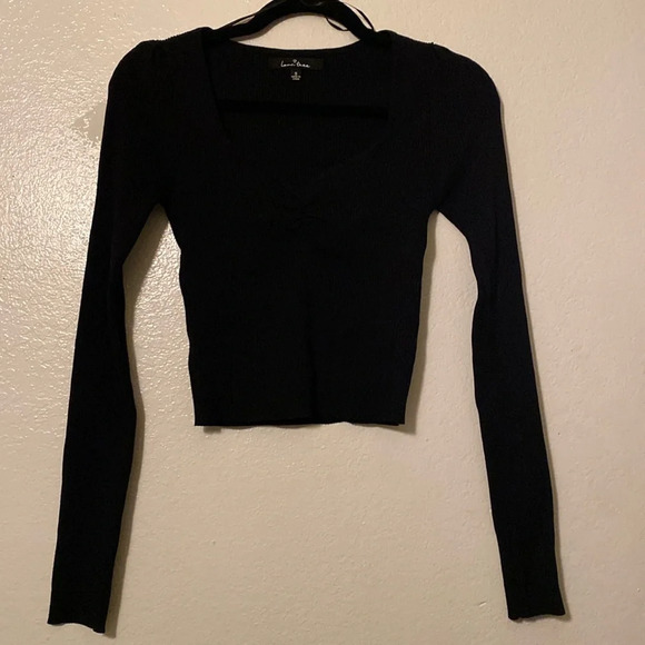 NWOT Love Tree Crop Long Sleeve Top - Picture 2 of 4